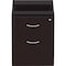 Lorell Pedestal, Hanging, Laminate, B/F, 16"x22"x21", Espresso LLR18222 - alternate 3